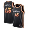 Camiseta Hombre Atlanta Hawks Clint Capela 15 2022-23 Nike City Edition Negro Swingman
